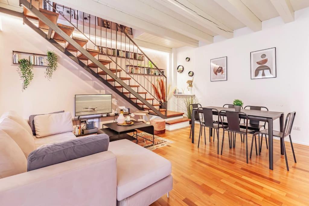 Elegante Loft Su 2 Piani A 5 Minuti Da San Siro Apartment Milano Exterior foto